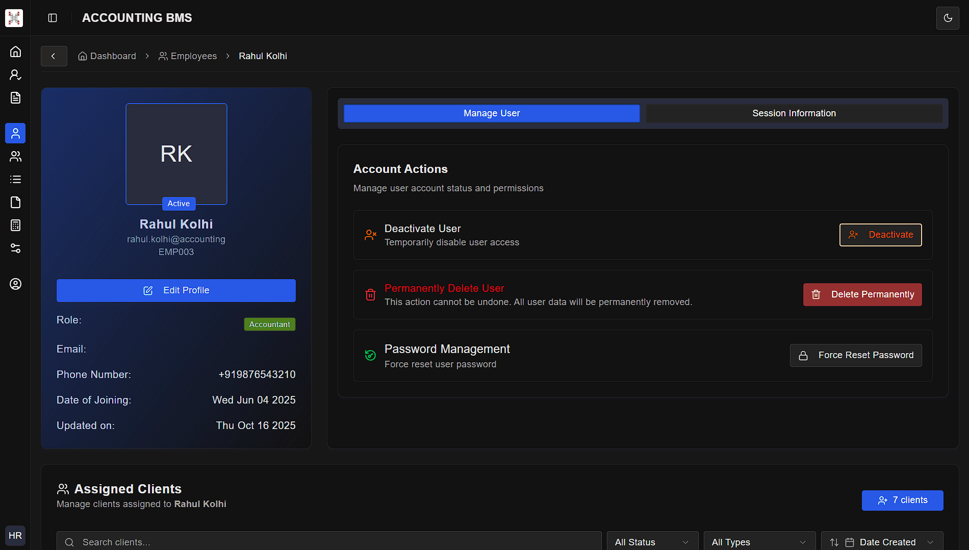 Dashboard Screenshot 2