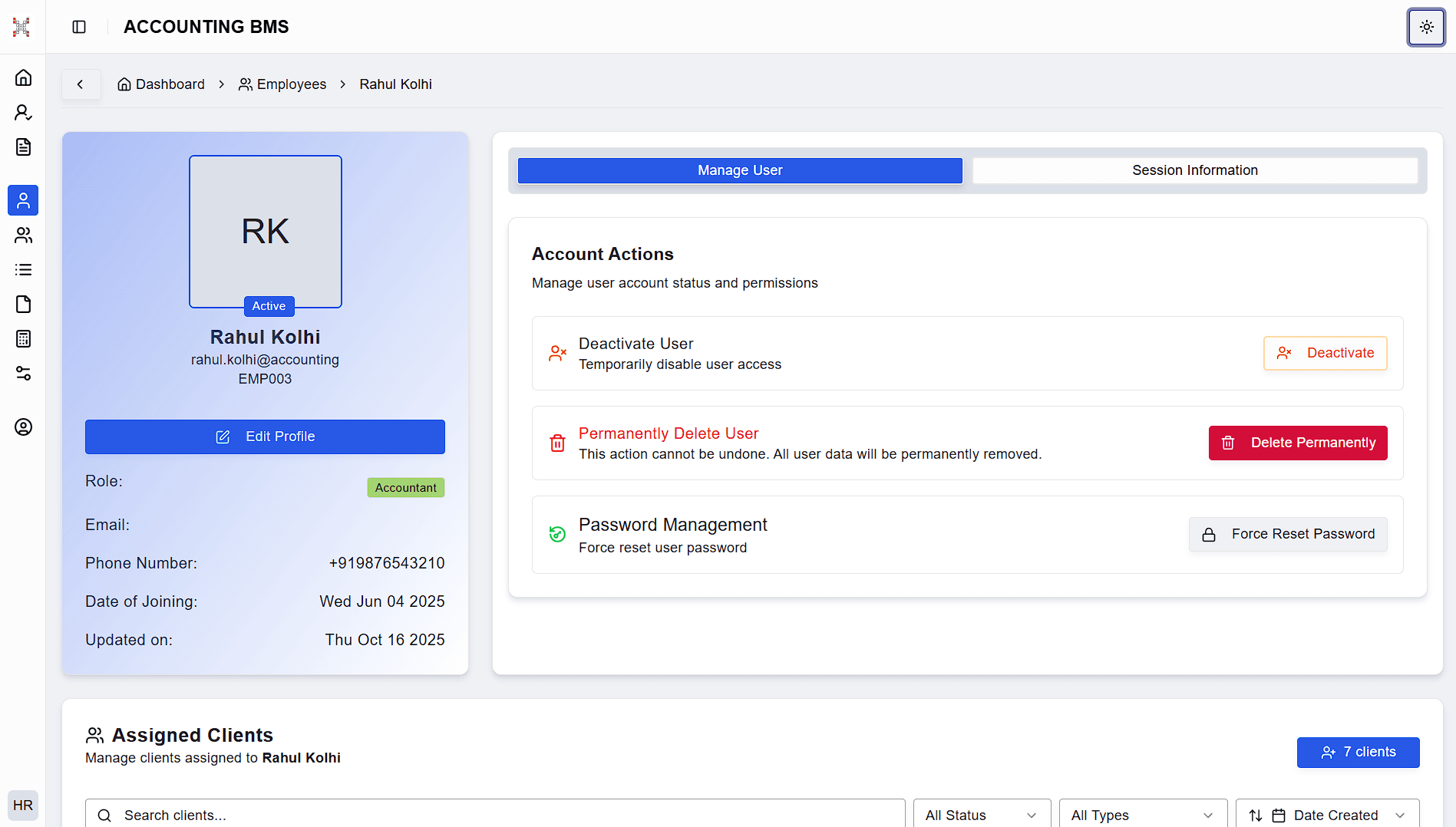 Dashboard Screenshot 2